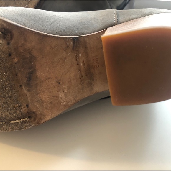 Rag and Bone 'Harrow' Bootie in Grey/Brown - Picture 3 of 5